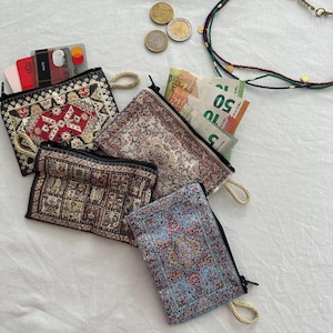 Boho wallet | Oriental purse | Wallet | Zipper wallet