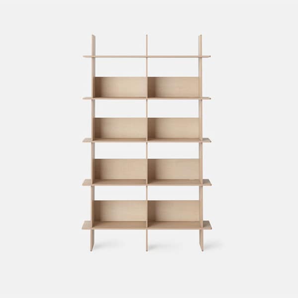 The Handcrafted Yamato Bookshelf: Elegant Wooden Shelving for Modern Home & Office Decor, Custom Storage Solution