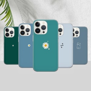 Custodia per telefono Minimal Flower Cover minimalista per iPhone 15 Pro Max, 14, 12, Xs, 13, 11 Pro, Xr, Samsung S22, S10, S20, A33, Pixel 7 Pro, 7A