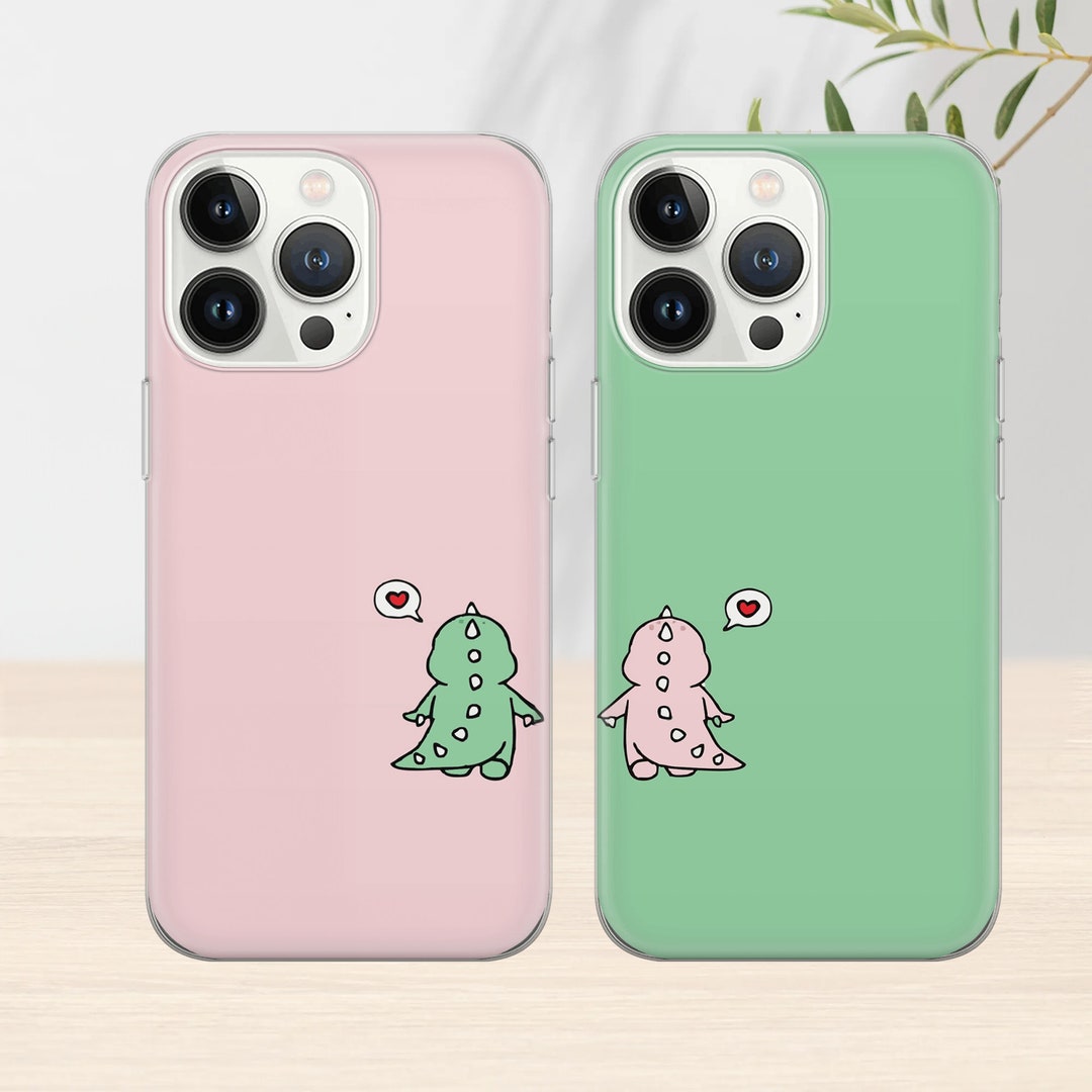 Cute Dinosaur Couple Matching Phone Case Matching Phone Cover Couple