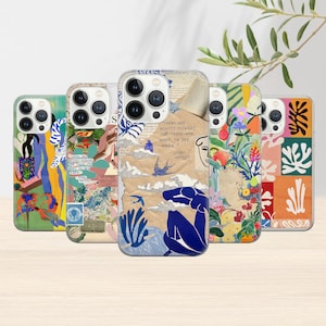 Henri Matisse Handyhülle Painting Cover für iPhone 15 Pro Max, 14, 12, Xs, 13, 11 Pro, Xr, Samsung S22, S10, S20, A33, A14, Pixel 7 Pro, 7A