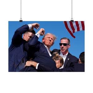 Donald Trump Poster | Unique Political Wall Art for Home Decor & Gifts, Best Not Miss
