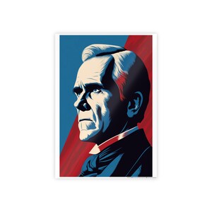 James K. Polk Poster, Campaign Poster, Polk Art, Wall Art, Presidential, Birthday Gift, Graduation Gift, Wedding Gift, Anniversary Gift