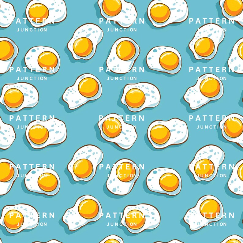 Eggcellent Patterns: Digital Sunnyside up Egg Design - Printable Egg ...