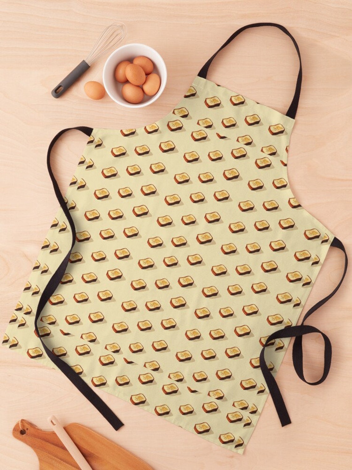 Toast Digital Print - Toast Digital Pattern Toasty Bread Digital Paper ...