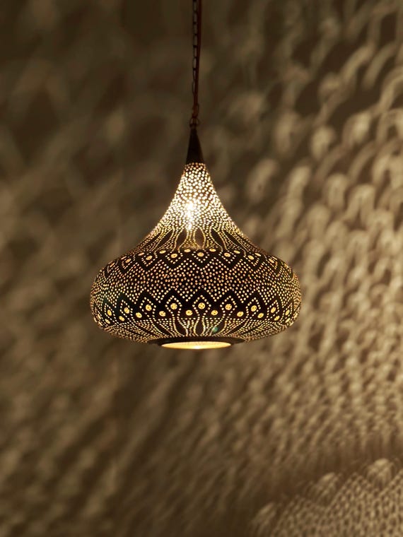 Lustre marocain, design marocain fait main, lampes suspendues d'intérieur