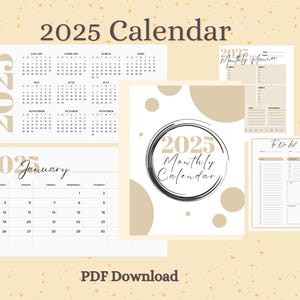 2025 Calendar