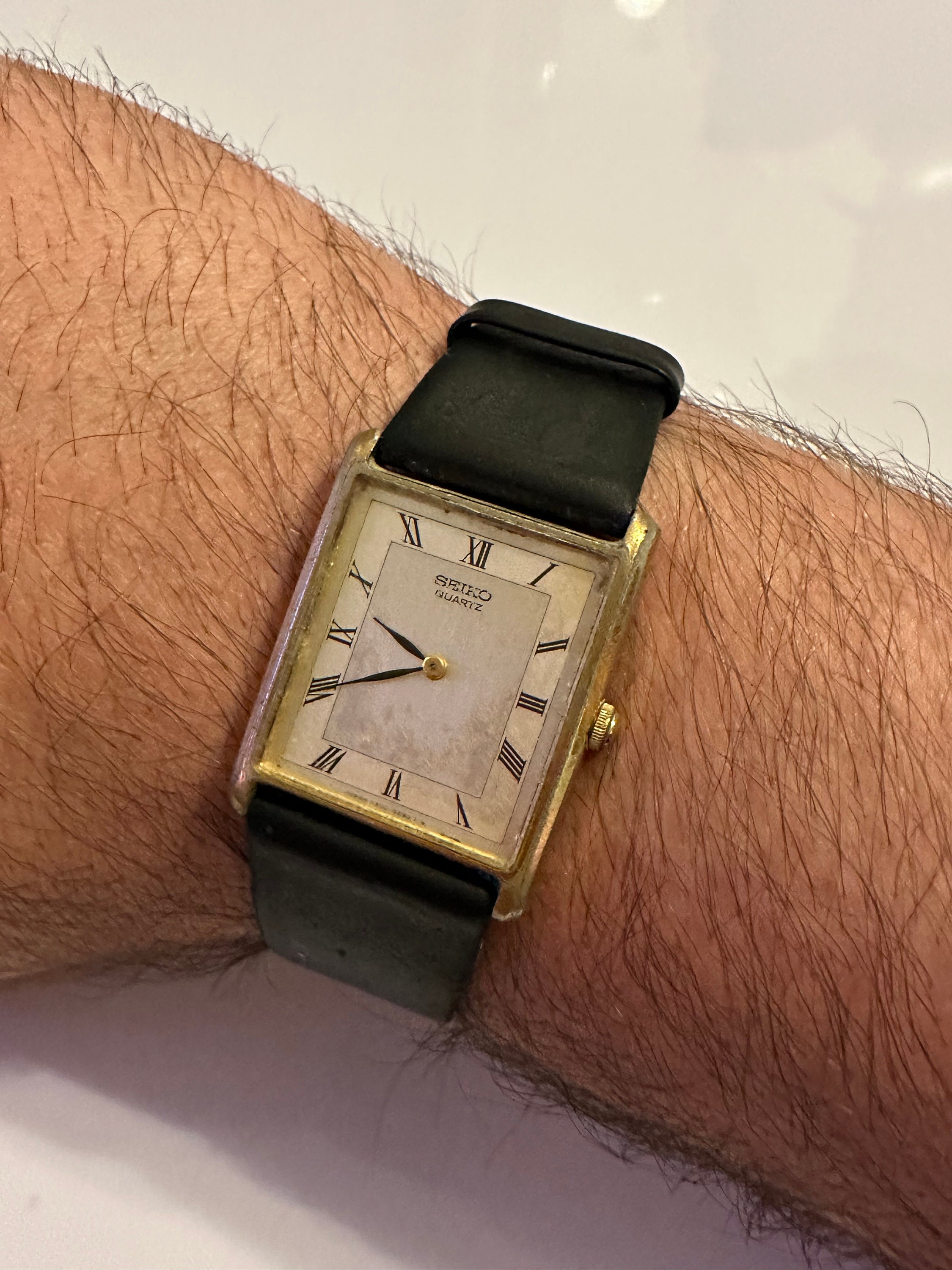 SEIKO tank ヴィンテージ 稼働品 美品 seiko tank ヴィンテージ 稼働品 - メルカリ