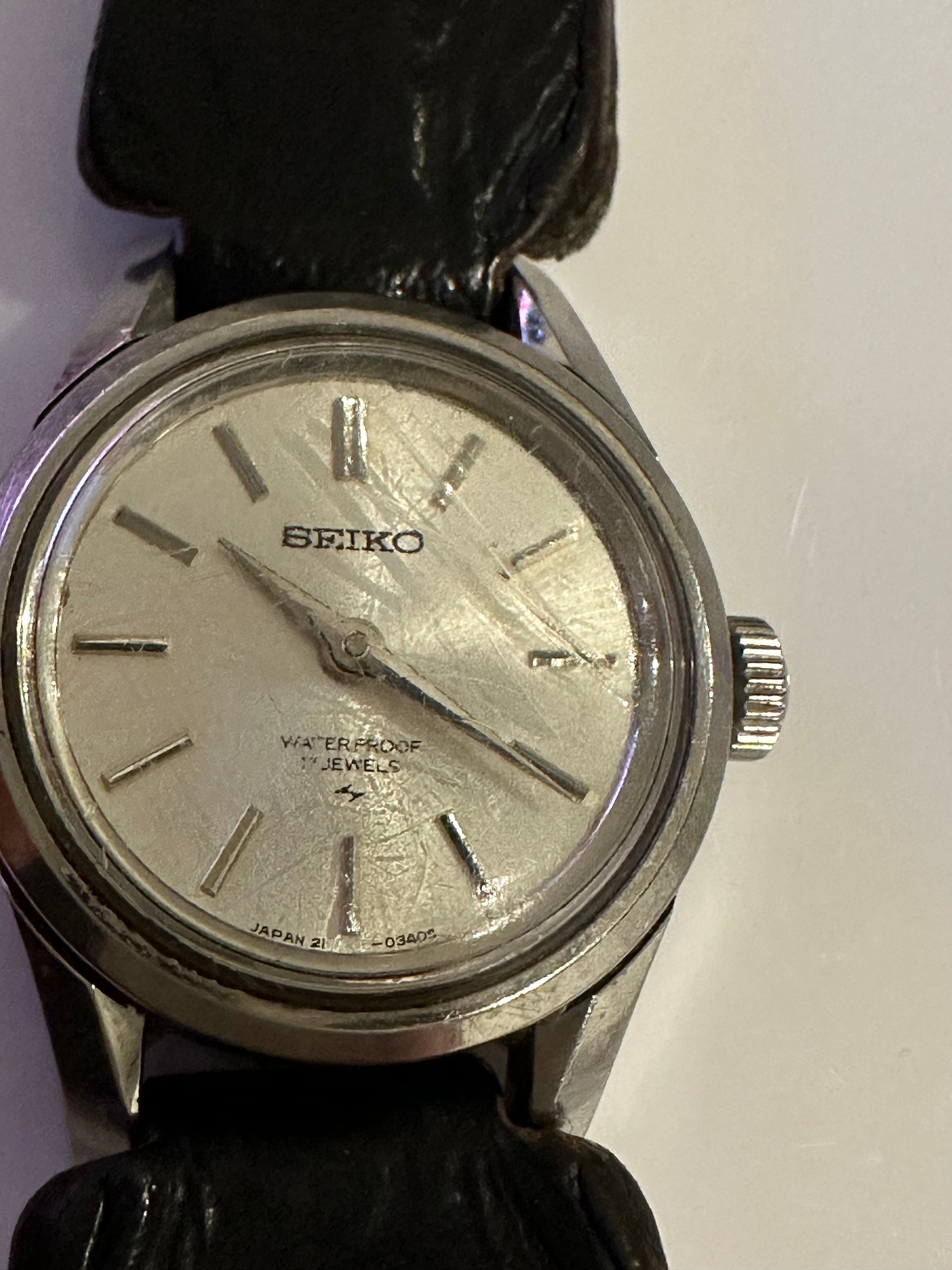 Seiko - Waterproof 17 Jewels Japan - 1970s - Mechanical Seiko - Waterproof 17 Jewels Japan - 1970s - Mechanical