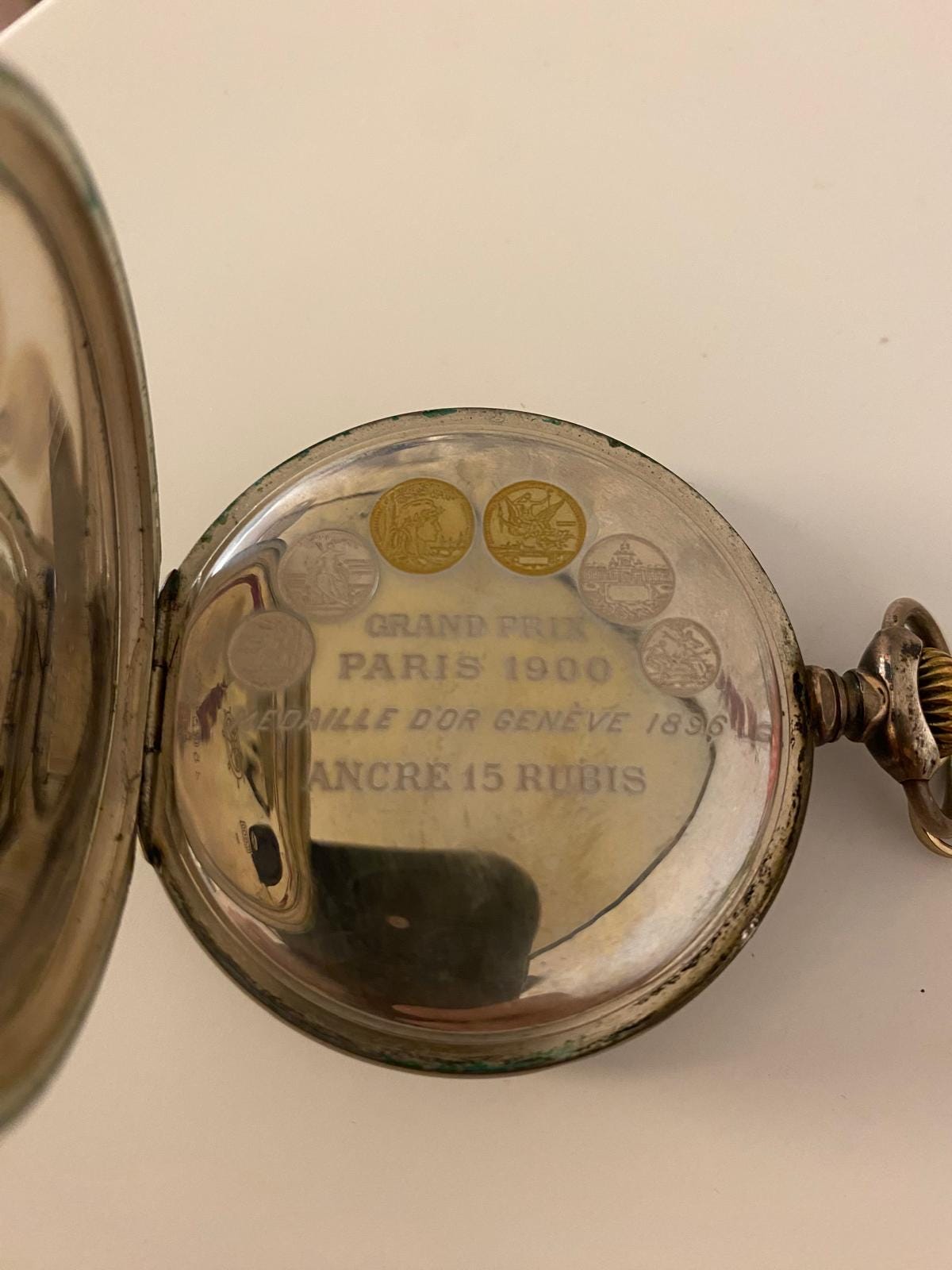 Antique Swiss Pocket Watch – Silver 0.800 | Working 38hr | Grand