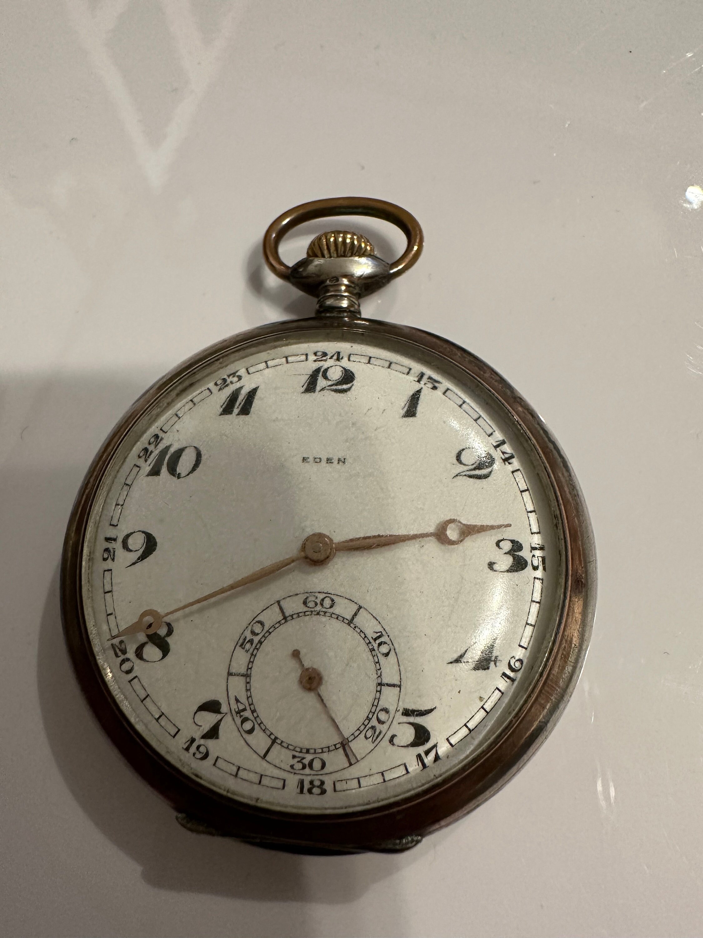JAEGER LECOULTRE Petite Seconde en or 18k Spirale Bréguet