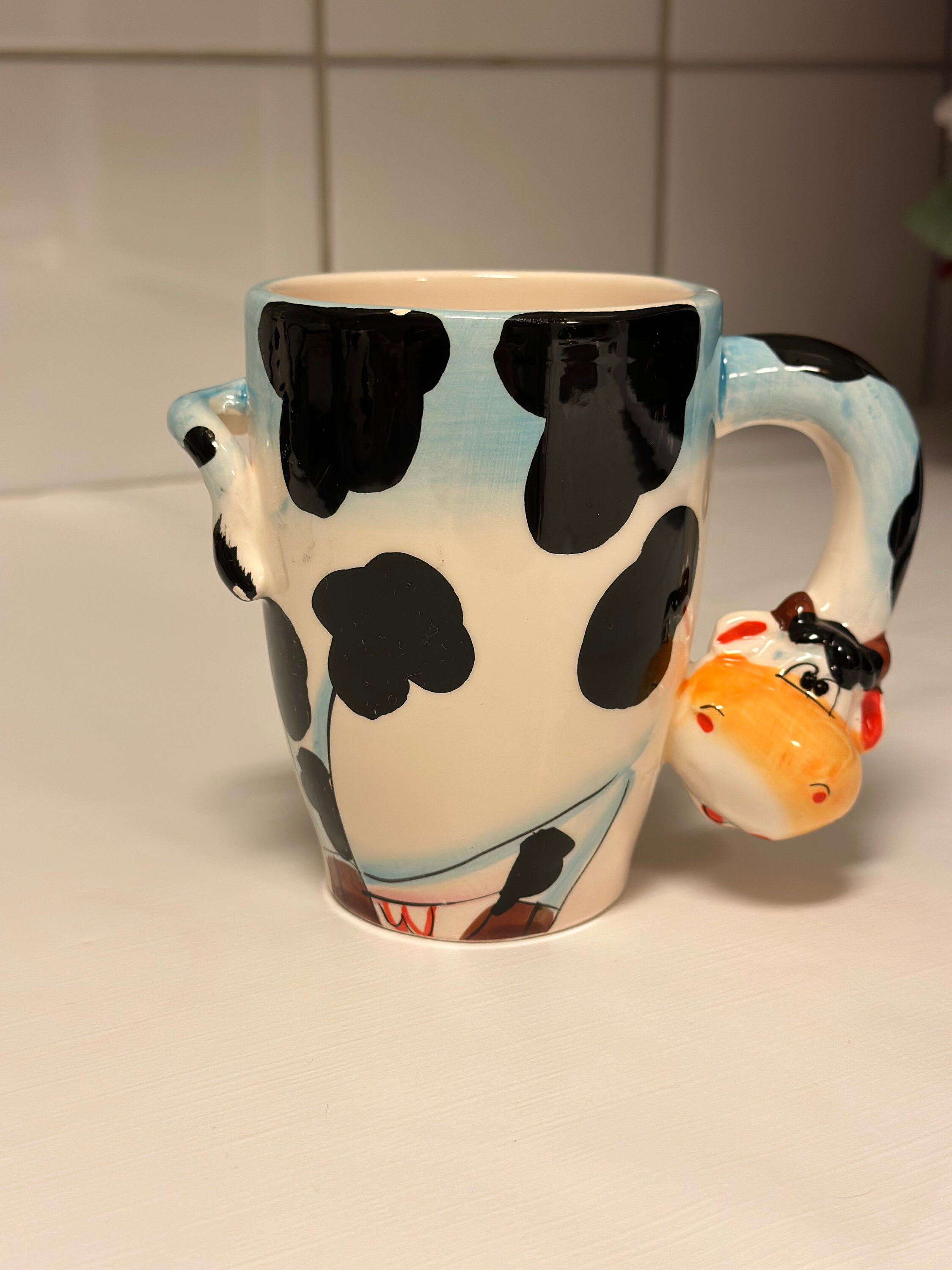 Vintage Cow Tea Set Black And White Ceramic Cow Teapot Collectible Il Fullxfull.5422011186 7hne