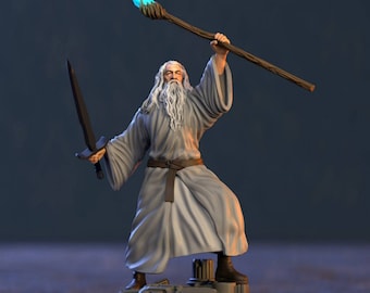 Gandalf STL Model STL File 3D Printable Model