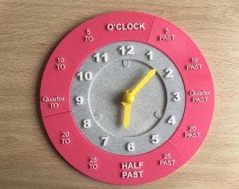 Clock STL Model STL File 3D Printable Model