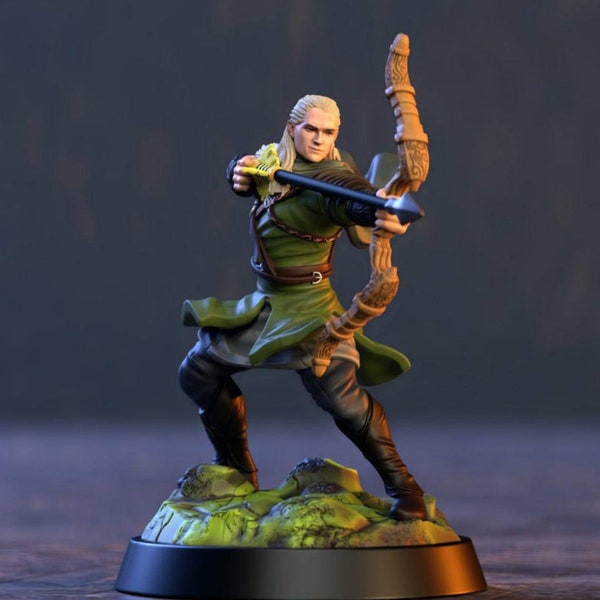 Legolas STL Model STL File 3D Printable Model