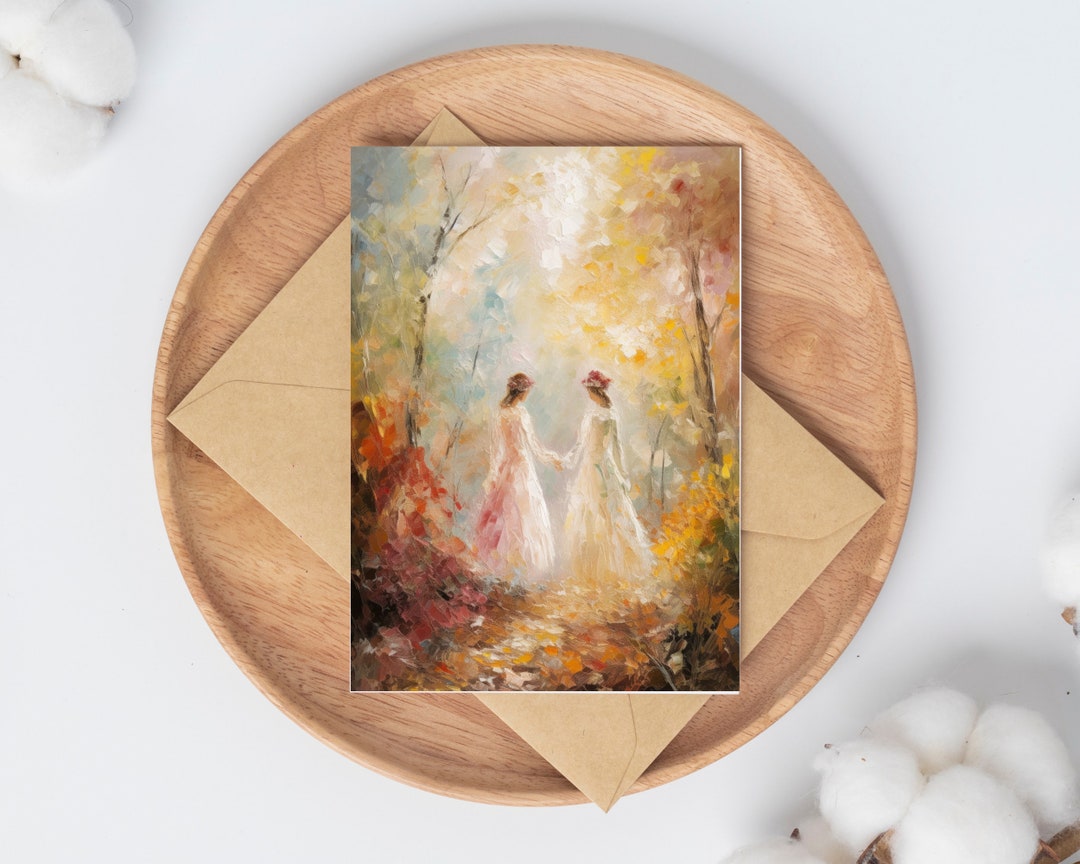 Lesbian Printable Card Instant Download Greeting Card - Etsy