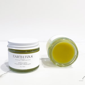Arnica Salve - All Natural Herbal Salve, Arnica Infused Salve Arnica Ointment - High Potency Formula
