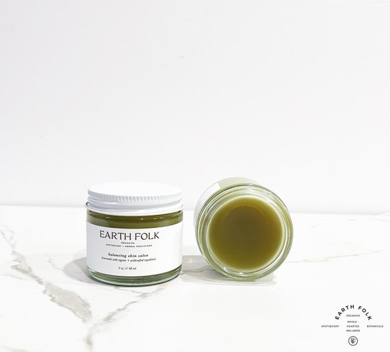 Organic Facial Salve for Sensitive Skin