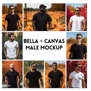 bella canva male mockup bellacanvas mockup male bundle male mockup bellacanvas 3001 mockup male canva male model mockup PNG