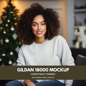 Gildan 18000 Mockup Gildan White Sweatshirt Mockup Sweatshirt Model Mockup Gildan 18000 Black Gildan Oversized Crewneck Mockups Moc kups