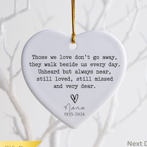 Sympathy Family Loss Gift, bereavement, bereavement gift, Family Loss, Memorial gift, Those we love don&#39;t go away, beautiful memorial quote