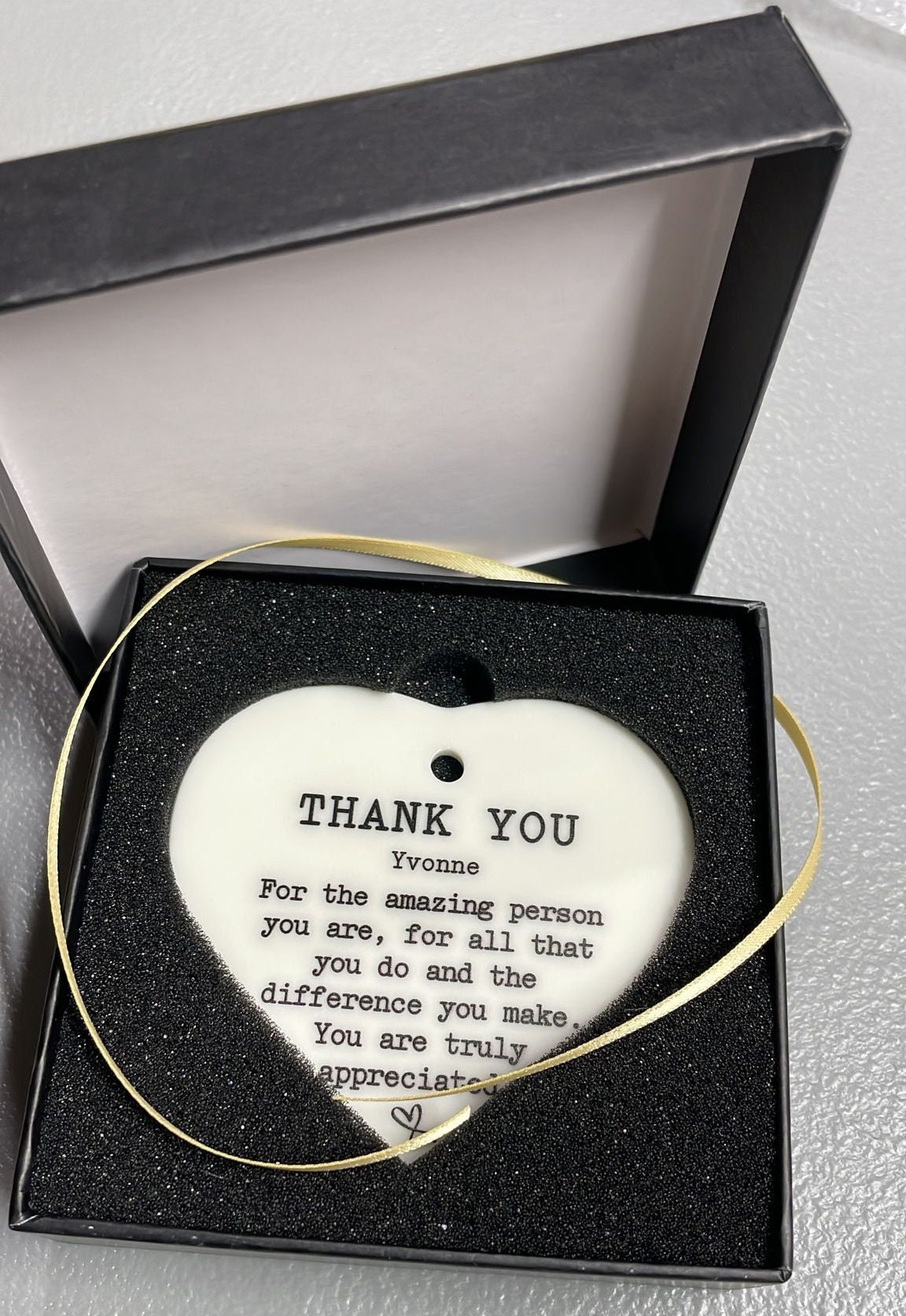 Thank You Ornament Gift, Thank You Gift,thank You Gift for Doctor