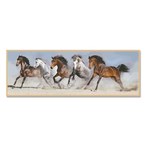 Pferde, Kreuzstichmuster, Tiere Muster, Hand Xstitch Decor, Instant Download PDF, Handmuster, Handarbeiten, digitales Muster