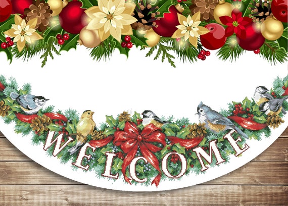人気ブランドの新作 Christmas Tree Christmas of Spirit Welcome, Holiday Skirt, その他