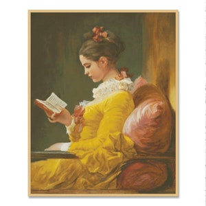 Girl with a Book, Cross Stitch Pattern, Digital Pattern PDF, Portrait of Elegance, Modern Decor, Floral Pattern, Hand Needlepoint Chart