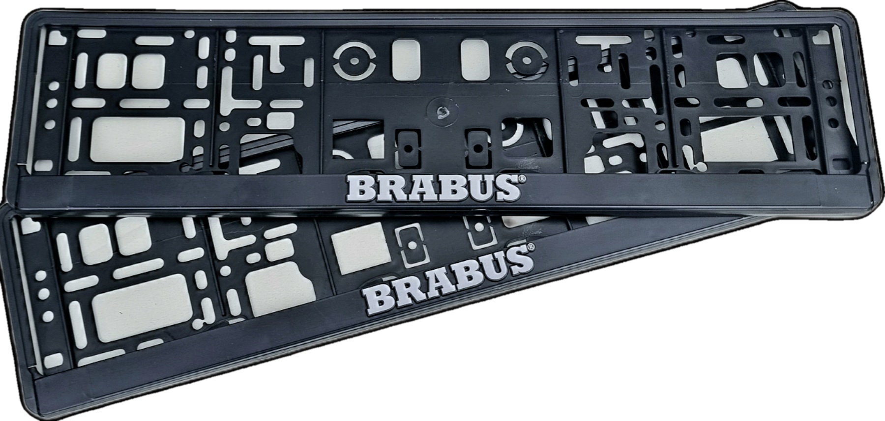 Brabus License Number Plate Holders Frames EU Etsy