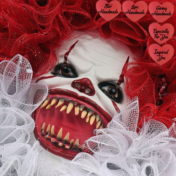 Creepy Ghostly Face Mask 🤡 Clown