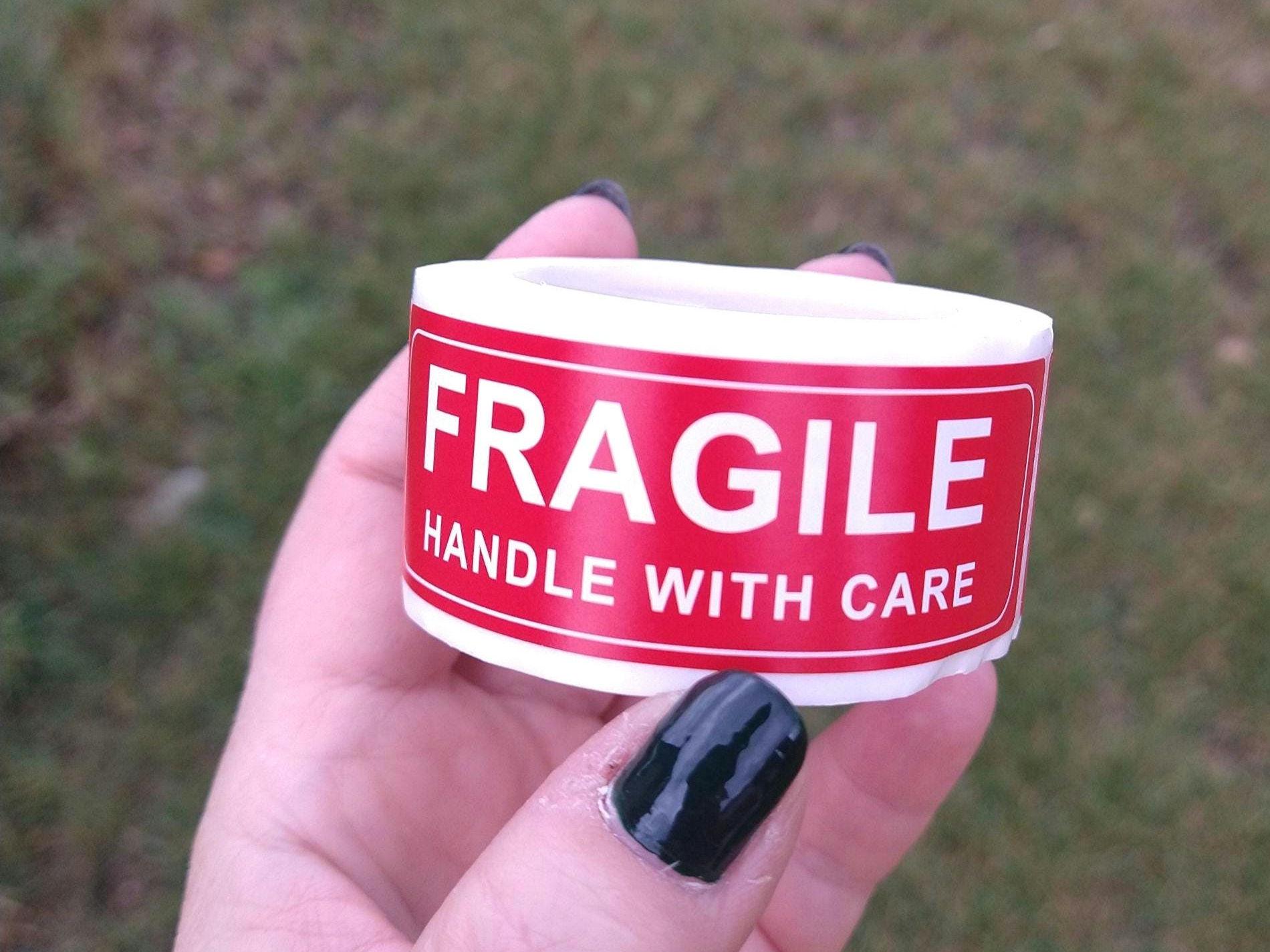 Fragile Stickers - Etsy