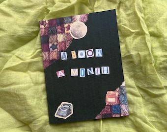 READING JOURNAL A6 | 12 month | become a reader | book journal | physical | softcover reading journal| book tracker| challenge| dark green