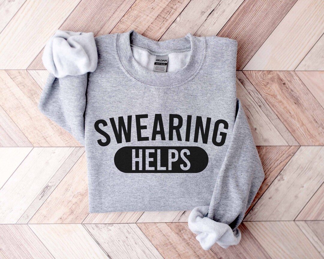 Intelligent People Swear Sweatshirt