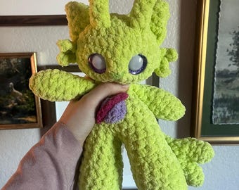 Alien Kitty Plushie | Crochet Cat Plush