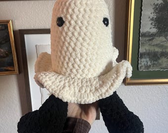 Silly Ghost Plushie | Crochet Spooky Plush
