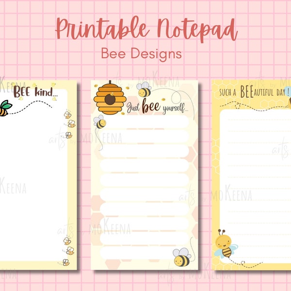 Notepad - Etsy