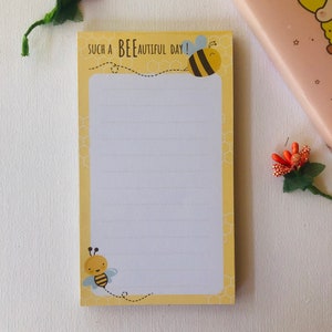 Printable Notepad Bundle - 3in1 - BEE Theme | Digital Downloadable ...
