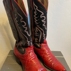 90s Tony Lama Boots - Etsy