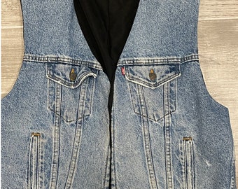 Vintage Levi's Reworked Denim Vest