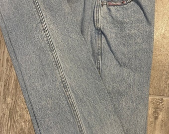 Vintage Blaze Acid Washed Denim Jeans