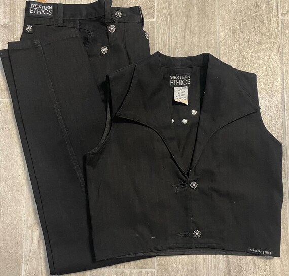 RARE Vintage Western Ethics SetBlack Gem