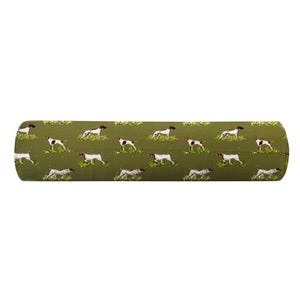 Hobbs in Olive von Camilla Moss Bolster Cover