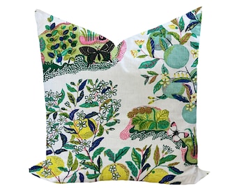 Citrus Garden in Lime by Schumacher