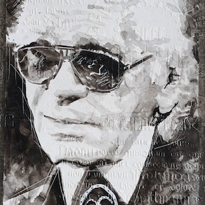 Eternal Elegance - A timeless portrait of Karl Lagerfeld