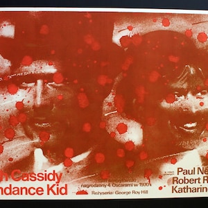 Butch CASSIDY & The SUNDANCE Kid / Polish School of Posters / Newman Redford