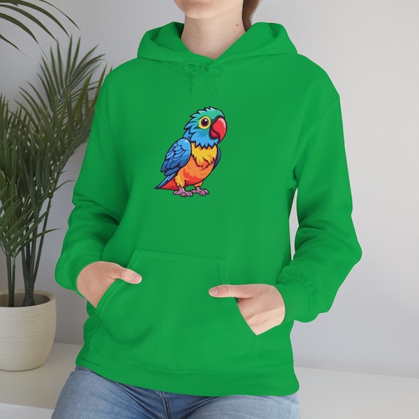 Parrot Hoodie - Etsy