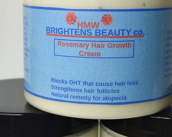 Rosemary hair growth cream, infused hair growth butter, 100% natural!