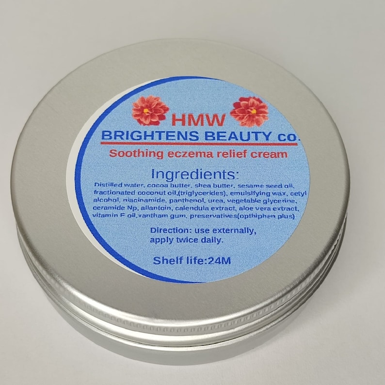 Organic Eczema Cream, Face and Body Cream, Children Eczema Cream, Adult