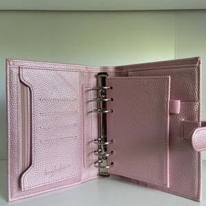 A6 Deluxe Binder Metallic / Umschlagmethode / Budgeting Bild 6